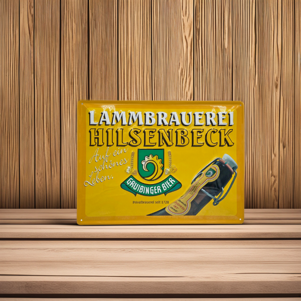 Belchschild Lammbrauerei Hilsenbeck